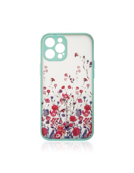 Design Case iPhone 13 Pro Max dėklas, dangtelis su žaliomis gėlėmis Design Case iPhone 13 Pro Max dėklas, dangtelis su žaliomis gėlėmis