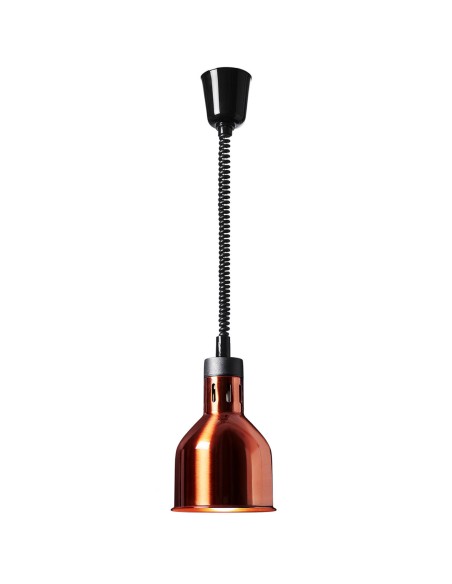 Infraraudonųjų spindulių šildymo lempa indams IR pakabinama žalvario sk. 17,5 cm 250 W Infraraudonųjų spindulių šildymo lempa indams IR pakabinama žalvario sk. 17,5 cm 250 W
