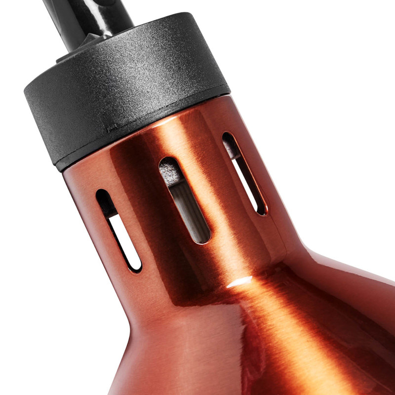 Infraraudonųjų spindulių šildymo lempa indams IR pakabinama žalvario sk. 17,5 cm 250 W