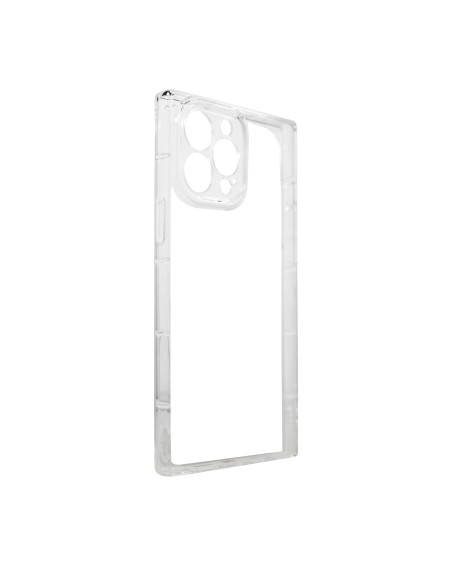 Square Clear Case dėklas, skirtas iPhone 13 Pro, skaidrus gelio dangtelis Square Clear Case dėklas, skirtas iPhone 13 Pro, skaidrus gelio dangtelis