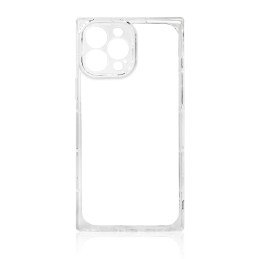 Kvadratinis skaidrus dėklas, skirtas Samsung Galaxy A12 5G skaidrus gelio dangtelis