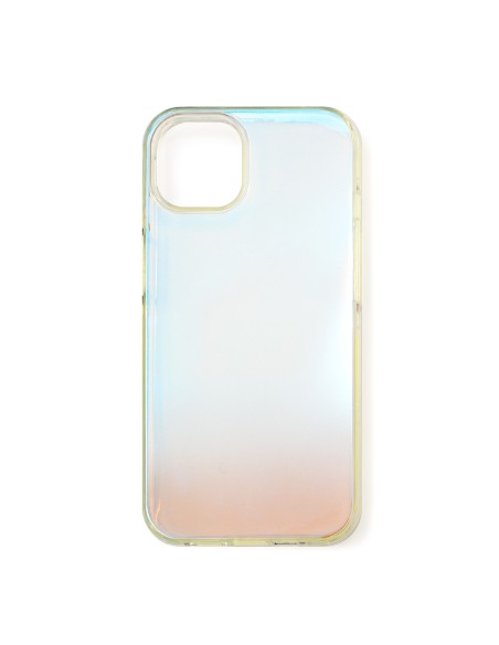 Aurora Case dėklas, skirtas iPhone 13, gelinis vaivorykštis mėlynas dangtelis