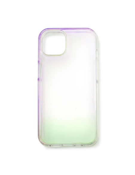 Aurora Case dėklas skirtas iPhone 12, neoninis gelio dangtelis, violetinė