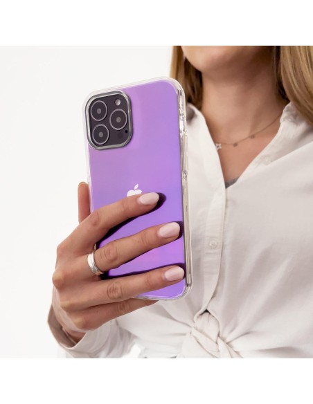 Aurora Case Case, skirtas Samsung Galaxy A52s 5G / A52 5G / A52 4G Neon Gel Cover Purple Aurora Case Case, skirtas Samsung Galaxy A52s 5G / A52 5G / A52 4G Neon Gel Cover Purple
