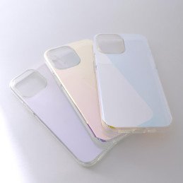 Aurora Case dėklas skirtas iPhone 12 neoniniam gelio dangteliui aukso spalvos