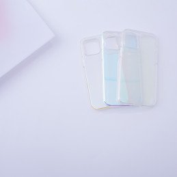 Aurora Case dėklas, skirtas iPhone 13 Pro, gelinis vaivorykštinis dangtelis, auksinis
