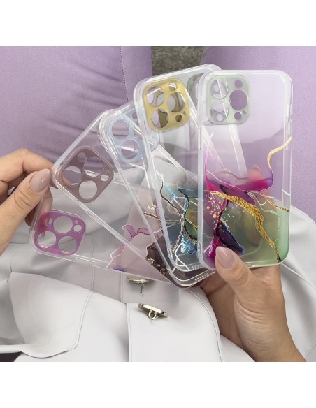 Marble Case dėklas, skirtas Xiaomi Redmi Note 11, rožinis marmurinis gelio dangtelis