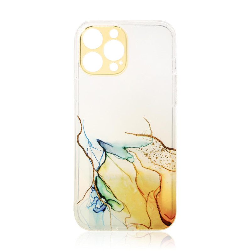 Marble Case dėklas, skirtas iPhone 12 Pro Max, gelinis dangtelis, marmurinis oranžinis Marble Case dėklas, skirtas iPhone 12 Pro Max, gelinis dangtelis, marmurinis oranžinis