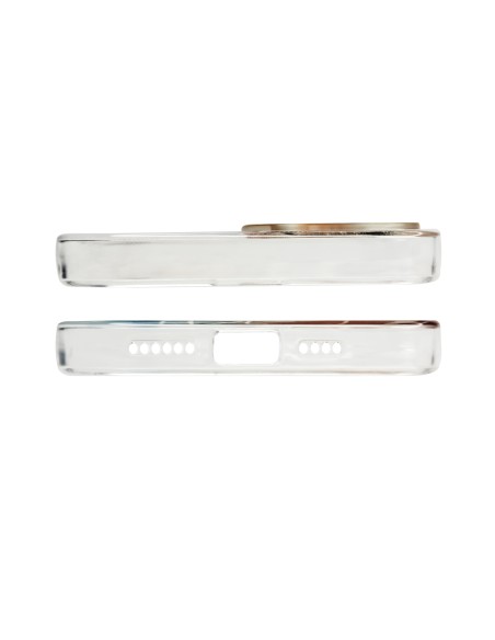 Marble Case dėklas, skirtas iPhone 13 Pro Max, gelinis dangtelis, marmurinis oranžinis