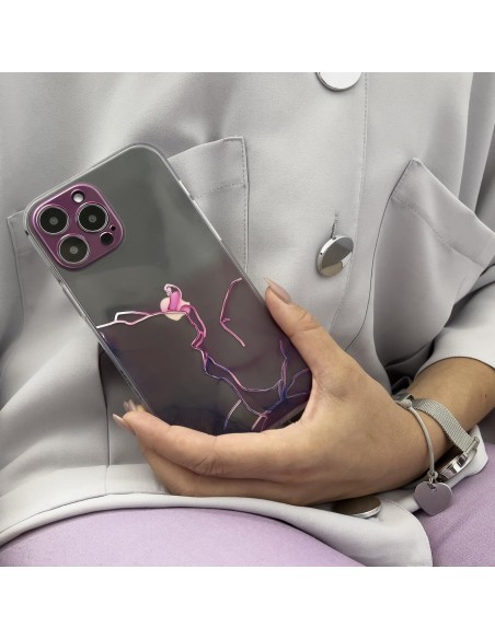 Marble Case dėklas, skirtas Xiaomi Redmi Note 11 Pro, gelinis dangtelis, marmurinis mėlynas