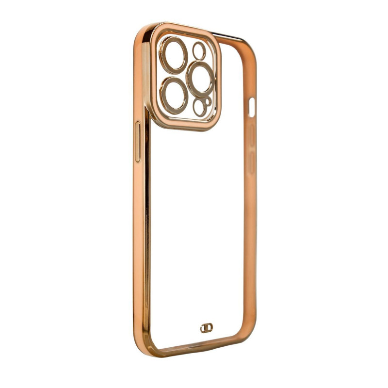 Madingas dėklas, skirtas Xiaomi Redmi Note 11 Pro Gel Cover with Gold Frame Gold Madingas dėklas, skirtas Xiaomi Redmi Note 11 Pro Gel Cover with Gold Frame Gold