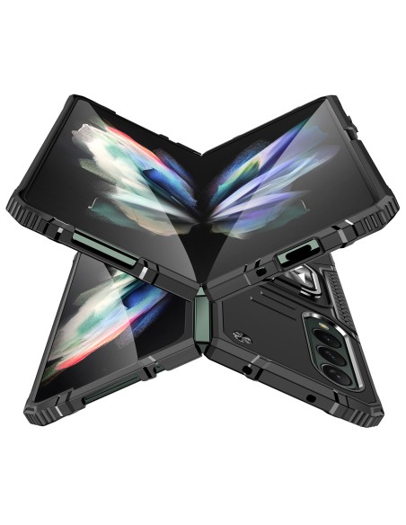 Wozinsky Ring Armor Dėklas, skirtas Samsung Galaxy Z Fold 4 Armored Cover Magnetinis žiedo laikiklis Rose Gold Wozinsky Ring Armor Dėklas, skirtas Samsung Galaxy Z Fold 4 Armored Cover Magnetinis žiedo laikiklis Rose Gold