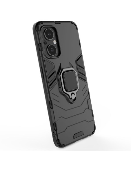 Ring Armor Armored Hybrid Case Cover + Magnetinis laikiklis OnePlus Nord N20 5G Black