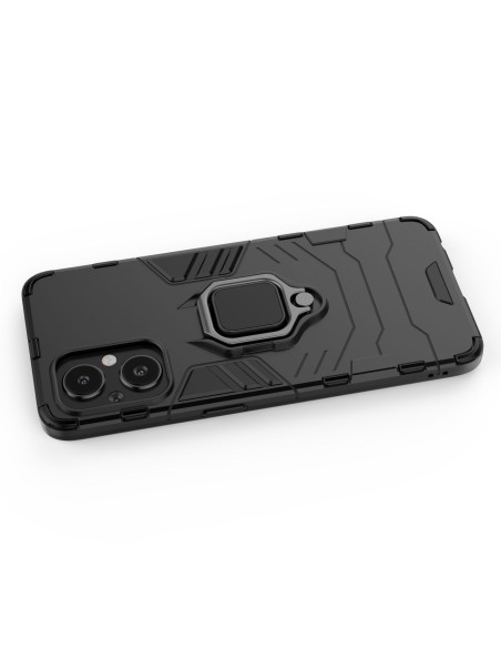 Ring Armor Armored Hybrid Case Cover + Magnetinis laikiklis OnePlus Nord N20 5G Black