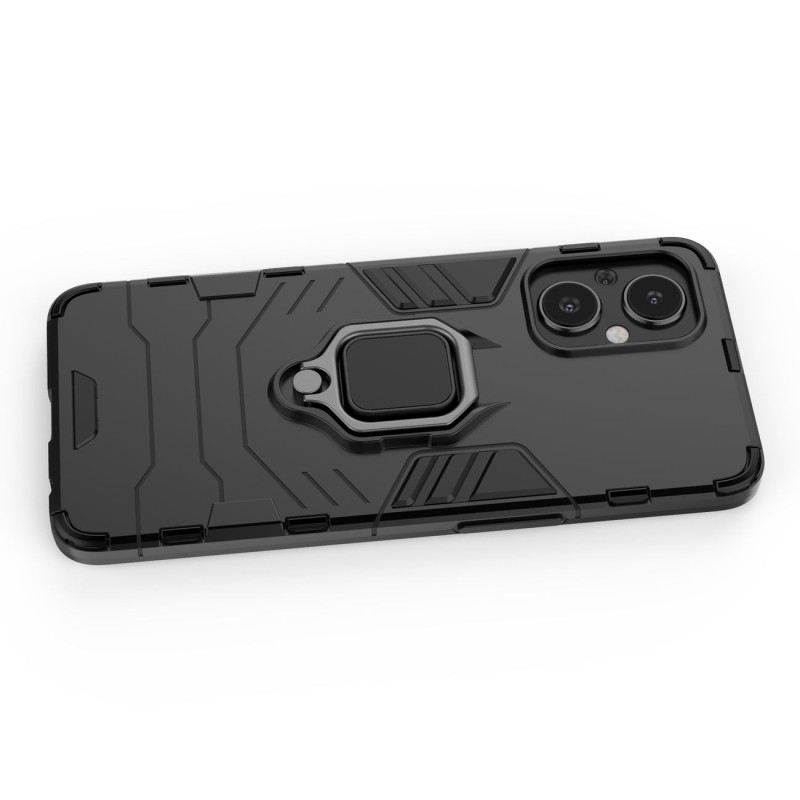 Ring Armor Armored Hybrid Case Cover + Magnetinis laikiklis OnePlus Nord N20 5G Black
