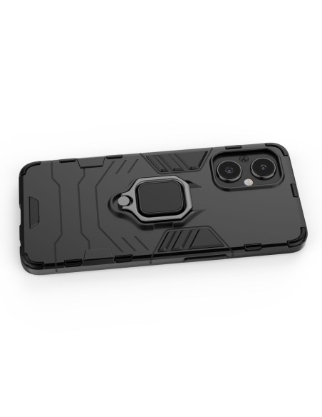 Ring Armor Armored Hybrid Case Cover + Magnetinis laikiklis OnePlus Nord N20 5G Black