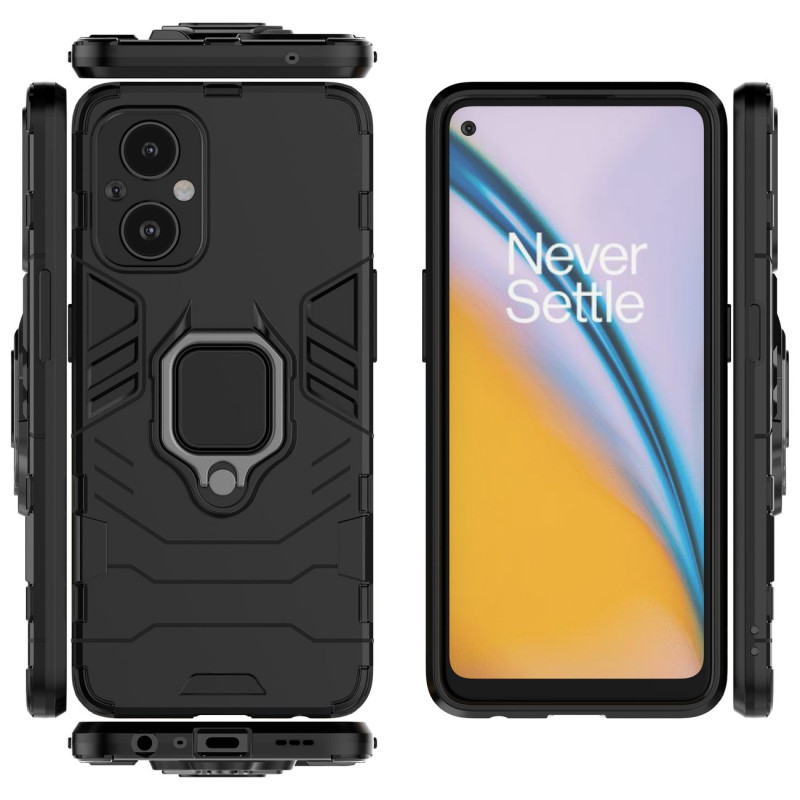 Ring Armor Armored Hybrid Case Cover + Magnetinis laikiklis OnePlus Nord N20 5G Black