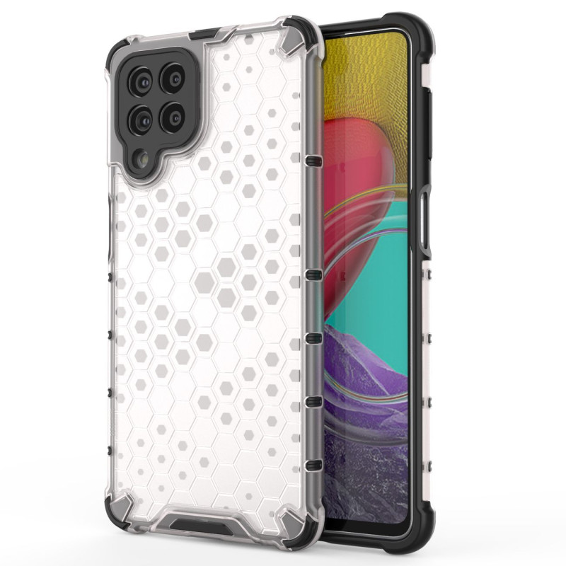 Korinio korpuso šarvuotas dangtelis su gelio rėmeliu, skirtas Samsung Galaxy M53 5G skaidrus Korinio korpuso šarvuotas dangtelis su gelio rėmeliu, skirtas Samsung Galaxy M53 5G skaidrus