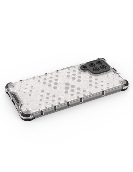 Korinis šarvuotas dėklas su gelio rėmeliu, skirtas Samsung Galaxy M53 5G juodas