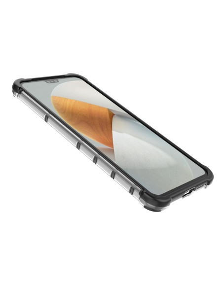 Korinis šarvuotas dėklas su gelio rėmeliu Vivo V23 5G juodas Korinis šarvuotas dėklas su gelio rėmeliu Vivo V23 5G juodas