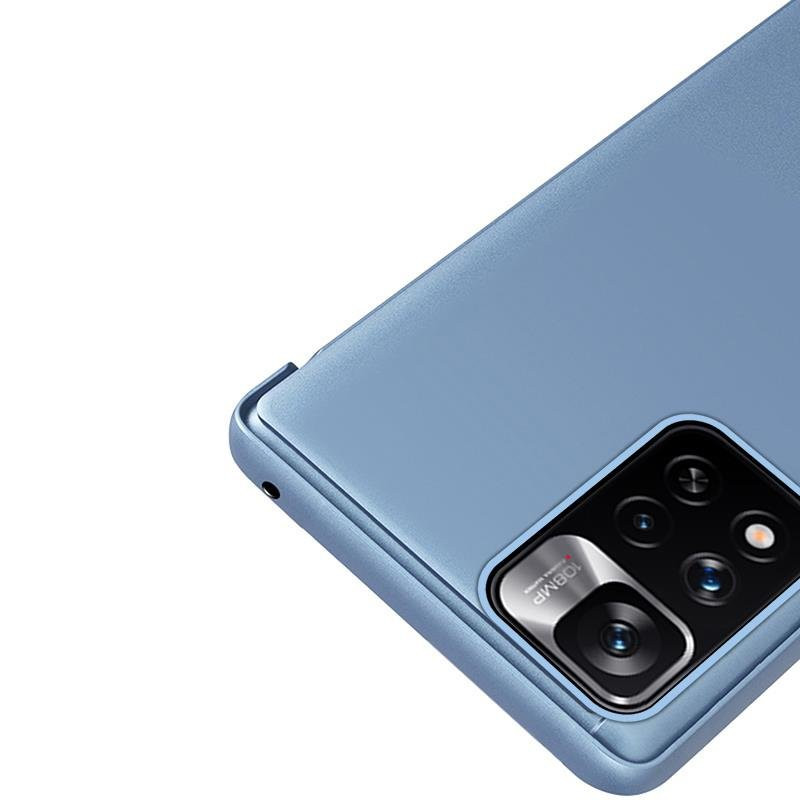 Clear View Case Huawei nova 8i juodas atverčiamas dėklas