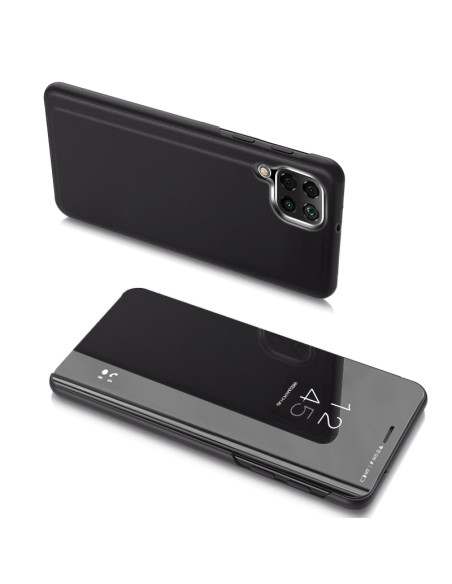 Clear View Case atverčiamas dangtelis, skirtas Samsung Galaxy M53 5G juodas Clear View Case atverčiamas dangtelis, skirtas Samsung Galaxy M53 5G juodas