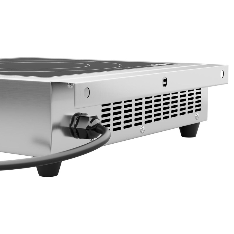 Viryklės indukcinė kaitlentė reguliuojama 1 kaitvietės sk. 28cm LED 3500W