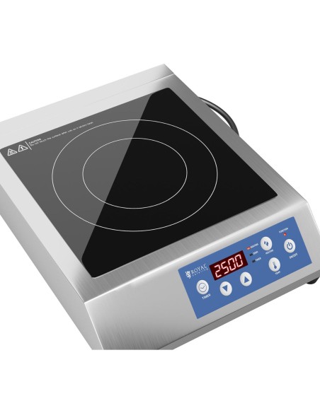 Viryklės indukcinė kaitlentė reguliuojama 1 kaitvietės sk. 28cm LED 3500W Viryklės indukcinė kaitlentė reguliuojama 1 kaitvietės sk. 28cm LED 3500W