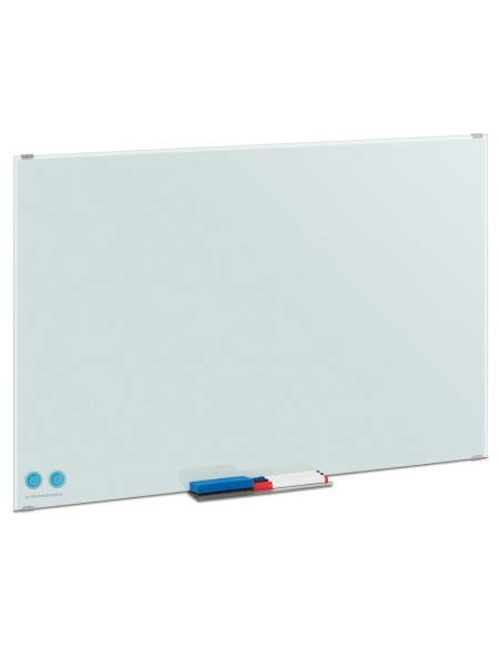 Baltas sausai nuvalomas stiklinis magnetinės lentos RINKINYS 60x90 cm Baltas sausai nuvalomas stiklinis magnetinės lentos RINKINYS 60x90 cm