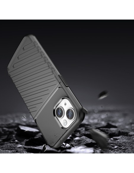 Thunder Case iPhone 14 šarvuotas dangtelis juodas