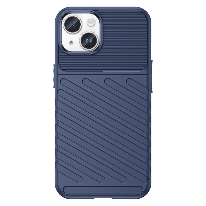 Thunder Case iPhone 14 dėklas, šarvuotas dangtelis, mėlynas