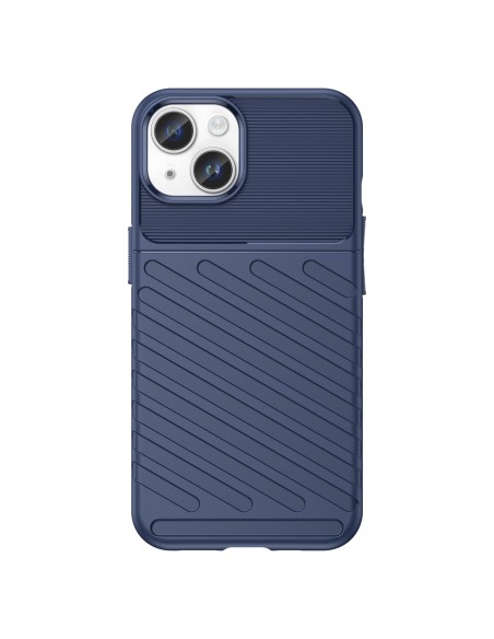 Thunder Case iPhone 14 dėklas, šarvuotas dangtelis, mėlynas Thunder Case iPhone 14 dėklas, šarvuotas dangtelis, mėlynas