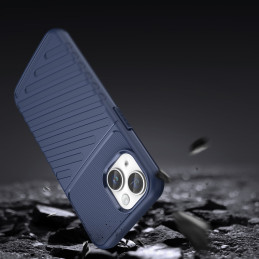 Thunder Case iPhone 14 Plus dėklas, šarvuotas dangtelis, mėlynas