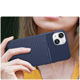Thunder Case iPhone 14 Plus dėklas, šarvuotas dangtelis, mėlynas