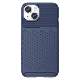 Thunder Case iPhone 14 Plus dėklas, šarvuotas dangtelis, mėlynas