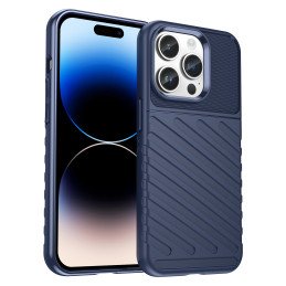 Thunder Case iPhone 14 Pro dėklas, šarvuotas dangtelis, mėlynas