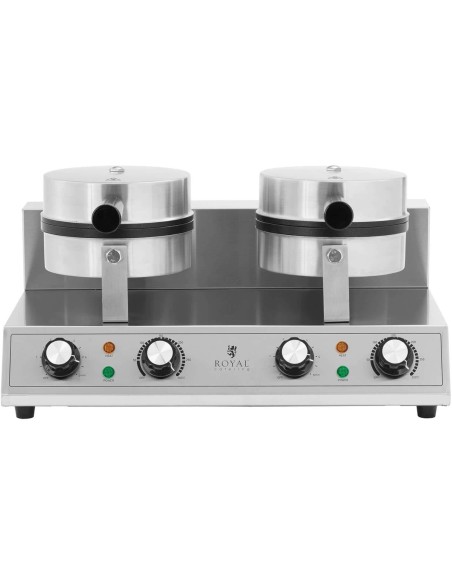 Vaflinė keptuvė dviguba širdelės formos vaflinė di. 2 x 180 mm 2 x 1000 W Vaflinė keptuvė dviguba širdelės formos vaflinė di. 2 x 180 mm 2 x 1000 W