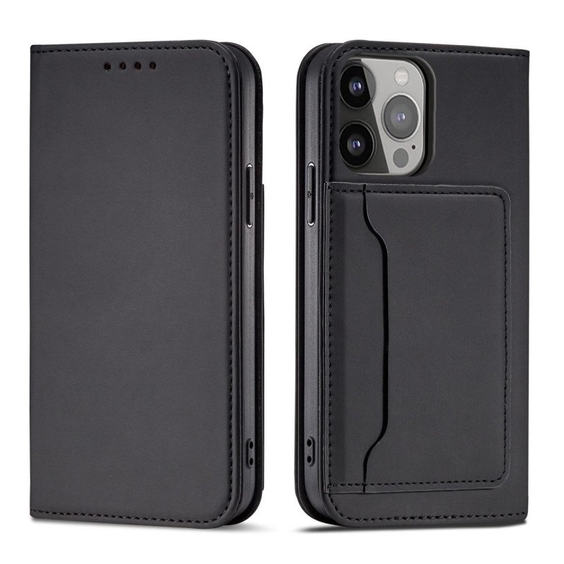 Magnetinės kortelės dėklas, skirtas iPhone 14 Pro Max, dangtelis su atvartu, piniginės stovas, juodas Magnetinės kortelės dėklas, skirtas iPhone 14 Pro Max, dangtelis su atvartu, piniginės stovas, juodas