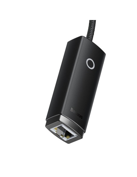 Išorinė tinklo plokštė LAN USB Type A RJ45 100Mbps pilka