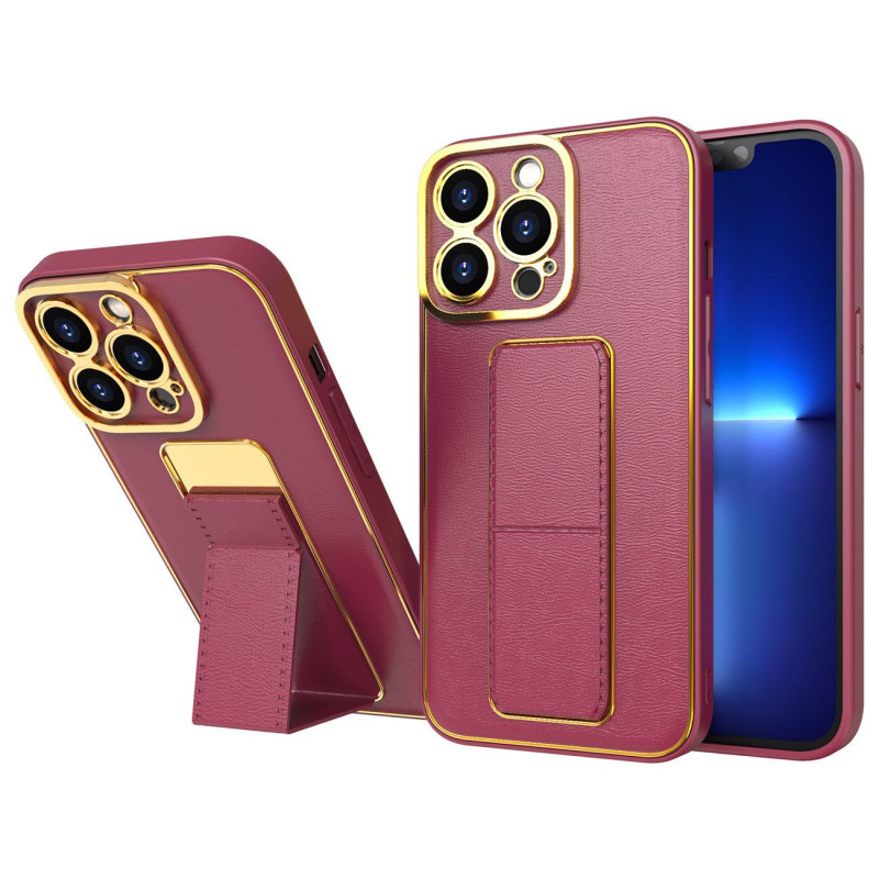 Naujas Kickstand Case dėklas skirtas iPhone 13 su raudonu stovu