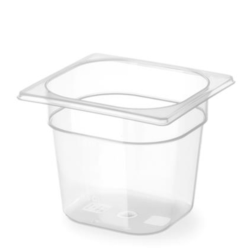 Gastronorm konteineris pagamintas iš polipropileno GN 1/6 h. 100 mm - Hendi 880425 Gastronorm konteineris pagamintas iš polipropileno GN 1/6 h. 100 mm - Hendi 880425