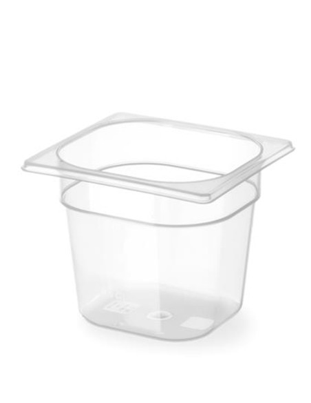 Gastronorm konteineris pagamintas iš polipropileno GN 1/6 h. 100 mm - Hendi 880425