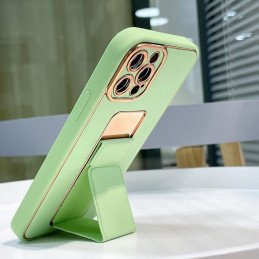 Naujas Kickstand Case dėklas iPhone 13 su stovu, juodas