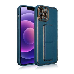 Naujas Kickstand Case dėklas skirtas iPhone 13 Pro su stovu, mėlynas