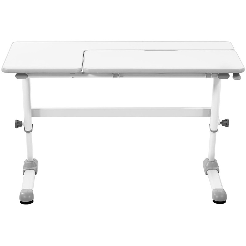 Rašomasis stalas vaikams su reguliuojamu viršumi ir 120 x 66 x 60-76 cm aukščiu