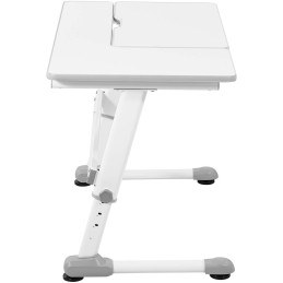 Rašomasis stalas vaikams su reguliuojamu viršumi ir 120 x 66 x 60-76 cm aukščiu