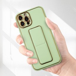Naujas Kickstand Case dėklas skirtas iPhone 13 Pro Max su raudonu stovu