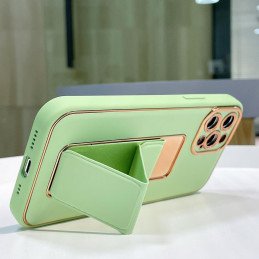 Naujas Kickstand Case dėklas skirtas iPhone 13 Pro Max su raudonu stovu