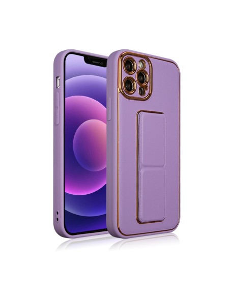 Naujas Kickstand Case dėklas, skirtas Samsung Galaxy A13 su stovu, violetinė