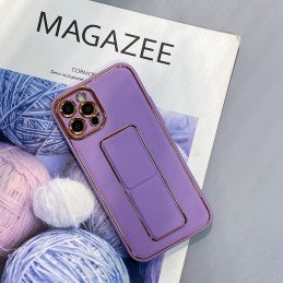 Naujas Kickstand Case dėklas, skirtas Samsung Galaxy A13 su stovu, violetinė